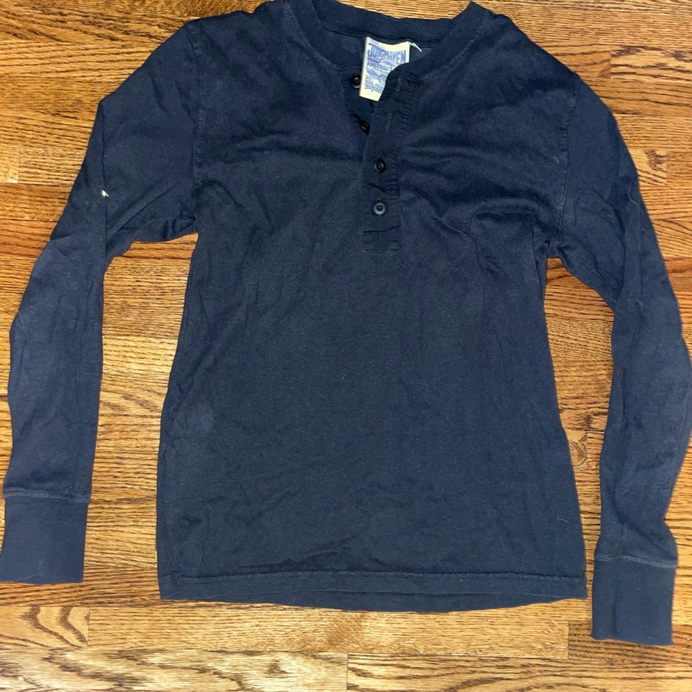 Jungmaven Mountain Henley - size XS unisex